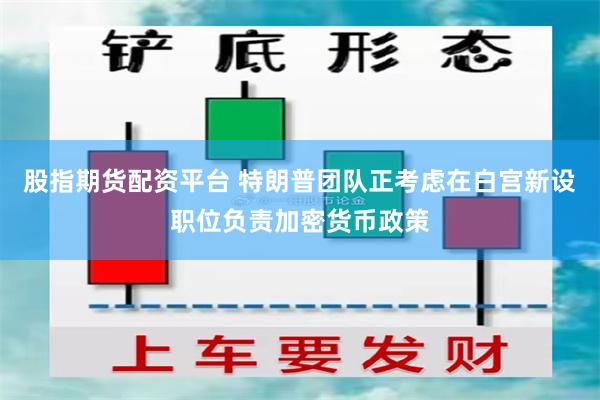 股指期货配资平台 特朗普团队正考虑在白宫新设职位负责加密货币政策