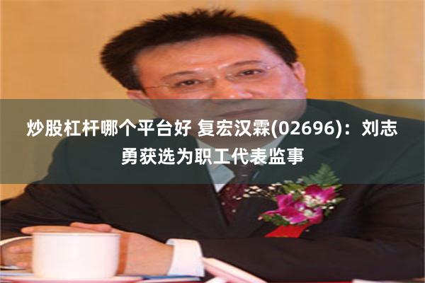 炒股杠杆哪个平台好 复宏汉霖(02696)：刘志勇获选为职工代表监事